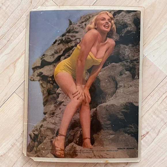 Vintage 1950’s Photograph Marilyn Monroe Swimsuit - Picture 1 of 6